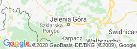 Jelenia Gora map